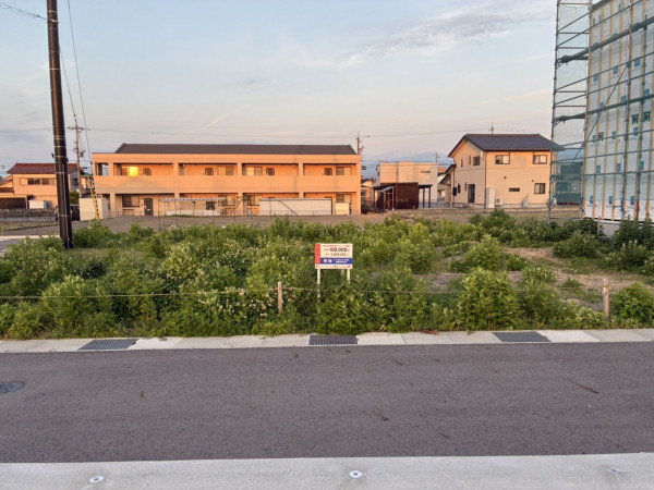 富山市下大久保、土地の外観画像です