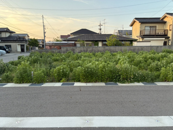 富山市下大久保、土地の外観画像です