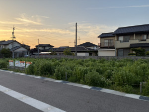 富山市下大久保、土地の外観画像です
