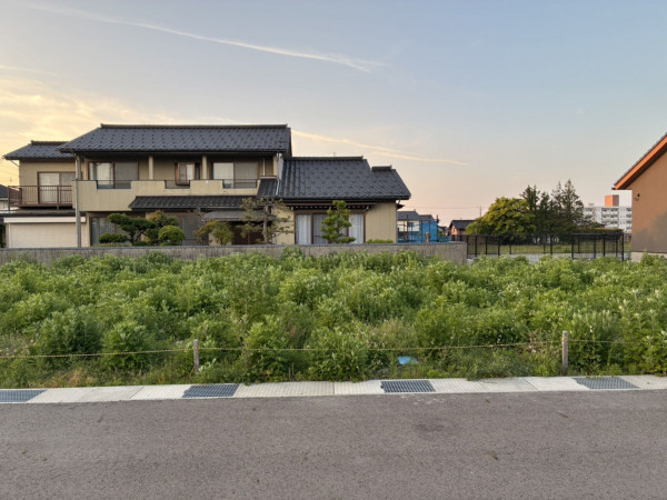 富山市下大久保、土地の外観画像です