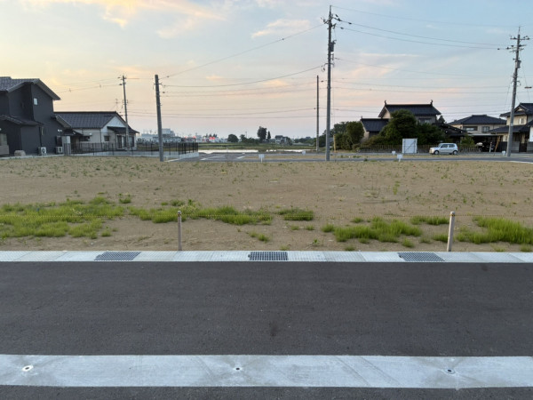富山市上大久保、土地の外観画像です