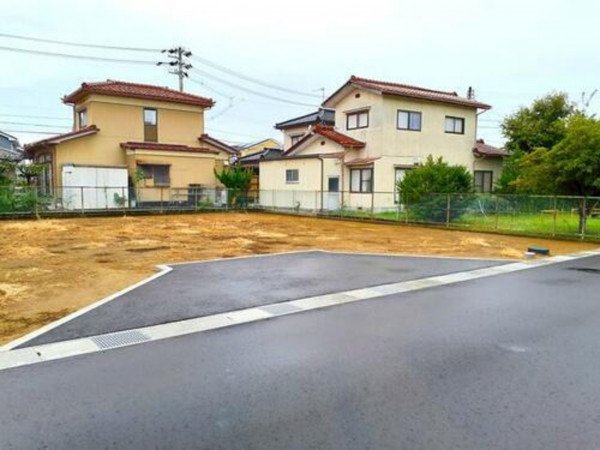 富山市上冨居、土地の外観画像です