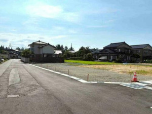 富山市上冨居、土地の外観画像です