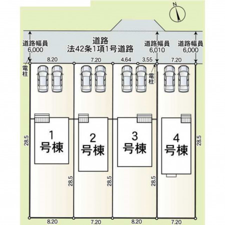 高岡市荻布新町、新築一戸建ての画像です