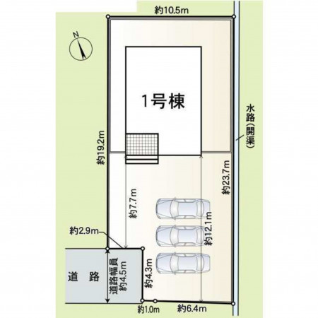 射水市二口、新築一戸建ての画像です