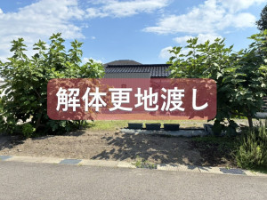 富山市下大久保、土地の外観画像です