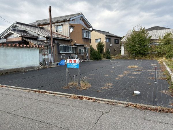 黒部市北新、土地の外観画像です