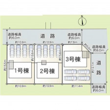射水市鏡宮、新築一戸建ての地図画像です