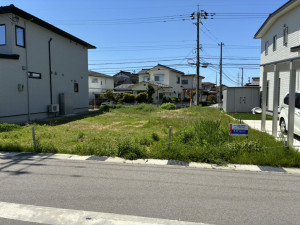 富山市米田町、土地の外観画像です