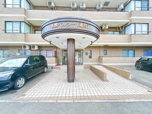 富山市蓮町、マンションの外観画像です