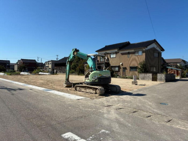 射水市三ケ、土地の外観画像です