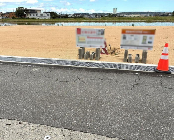 富山市婦中町持田、土地の外観画像です