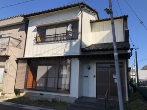 富山市安野屋町、中古一戸建ての外観画像です