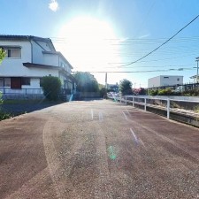 甲府市七沢町、土地の画像です