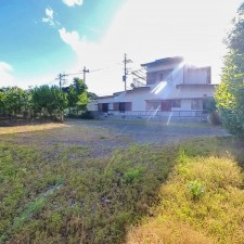 甲府市七沢町、土地の画像です