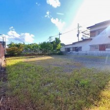 甲府市七沢町、土地の画像です