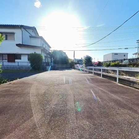 甲府市七沢町、土地の画像です
