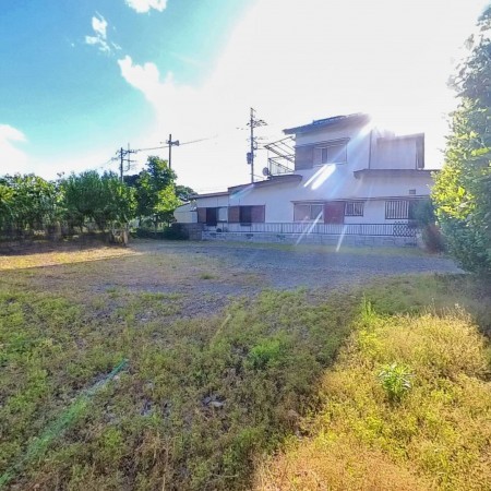 甲府市七沢町、土地の画像です