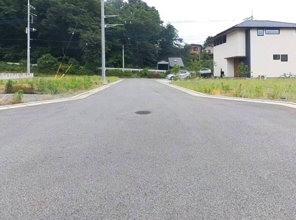 甲府市古府中町、土地の画像です