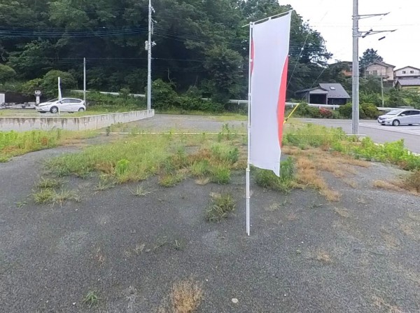 甲府市古府中町、土地の画像です