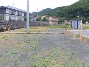 甲府市古府中町、土地の画像です