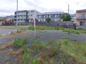 甲府市古府中町、土地の画像です
