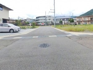 甲府市古府中町、土地の画像です