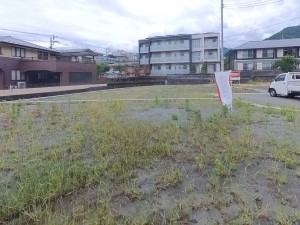 甲府市古府中町、土地の画像です