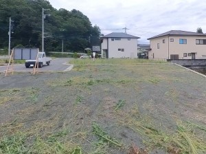 甲府市古府中町、土地の画像です