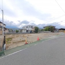 甲斐市西八幡、土地の画像です
