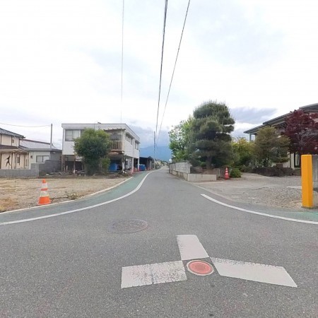 甲斐市西八幡、土地の画像です