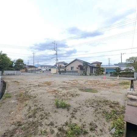 甲斐市西八幡、土地の画像です