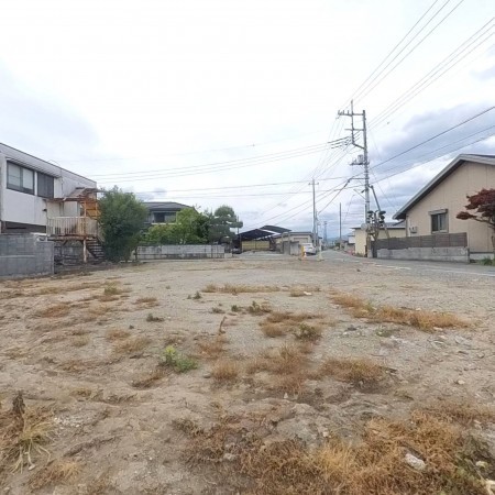 甲斐市西八幡、土地の画像です