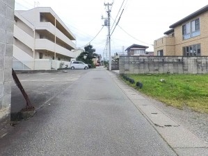 甲府市富士見、土地の画像です