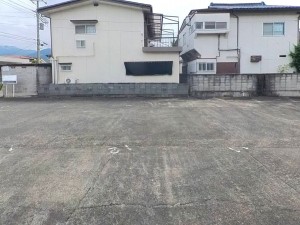 甲府市富士見、土地の画像です