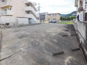 甲府市富士見、土地の画像です