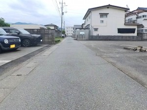 甲府市富士見、土地の画像です