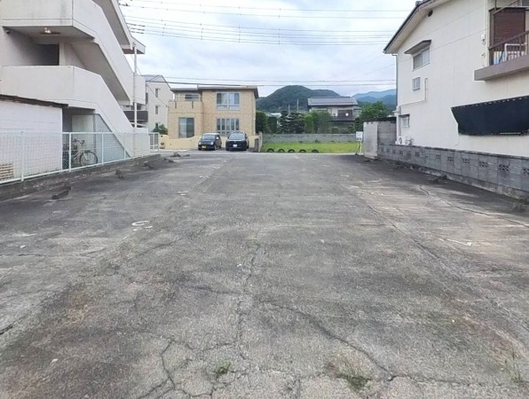甲府市富士見、土地の画像です