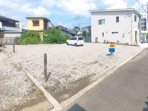 甲府市飯田、土地の画像です