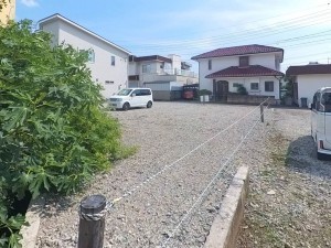 甲府市飯田、土地の画像です