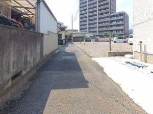 甲府市飯田、土地の画像です