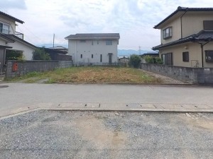甲府市上今井町、土地の画像です