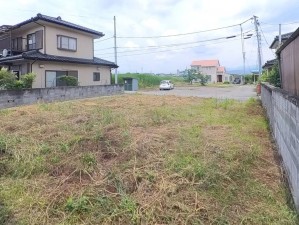 甲府市上今井町、土地の画像です