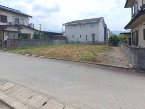 甲府市上今井町、土地の画像です