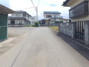 甲府市上今井町、土地の画像です