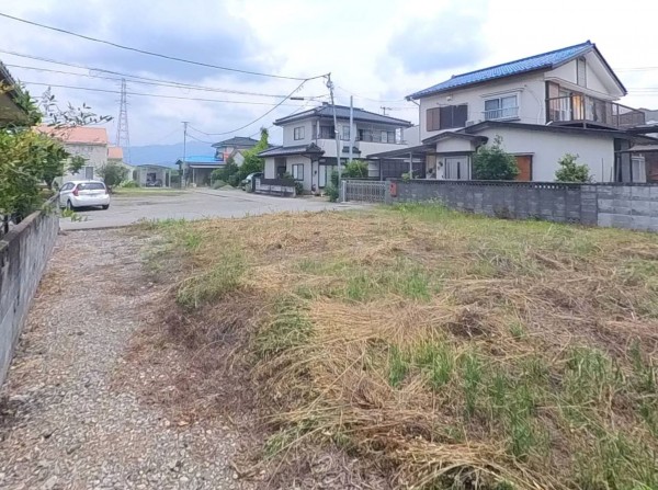 甲府市上今井町、土地の画像です