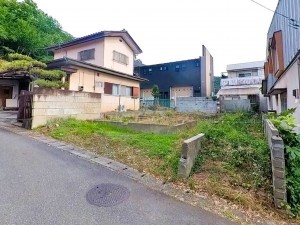 甲府市岩窪町、土地の画像です
