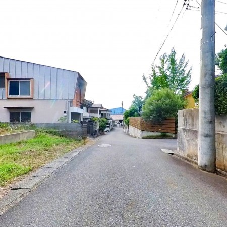 甲府市岩窪町、土地の画像です
