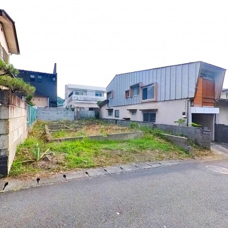 甲府市岩窪町、土地の画像です
