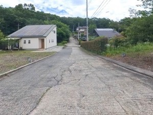 甲斐市大垈、土地の画像です